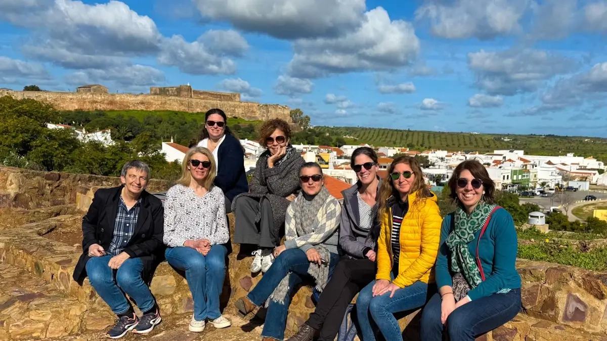 Visita de professores de Guéande